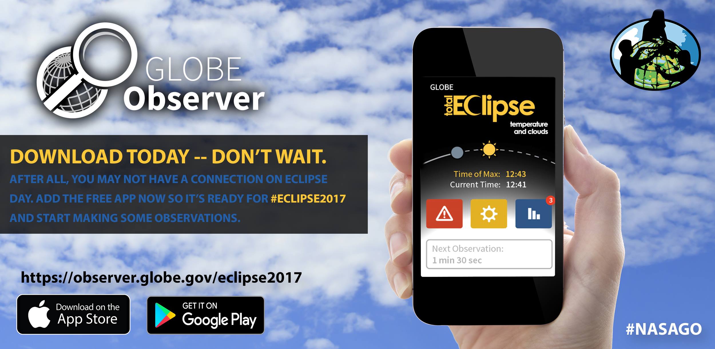 Spotlight on Citizen Science: GLOBE Eclipse App Spotlight on Citizen Science: GLOBE Eclipse App