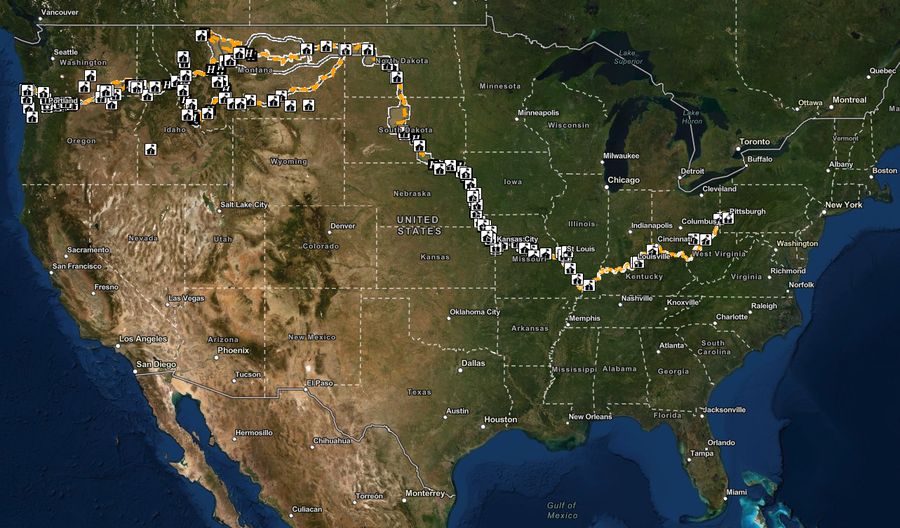 Visiting the Lewis & Clark National Historic Trail this summer? Do NASA science on your phone Visiting the Lewis & Clark National Historic Trail this summer? Do NASA science on your phone