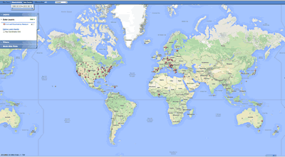 soil moisture data on map