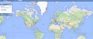 soil moisture data on map